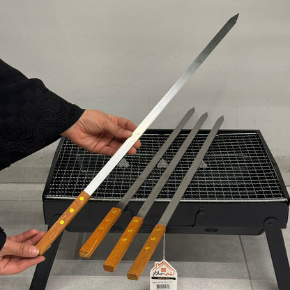 شیشەی برژاندنی بە هێز و کارا بە دەستە دار