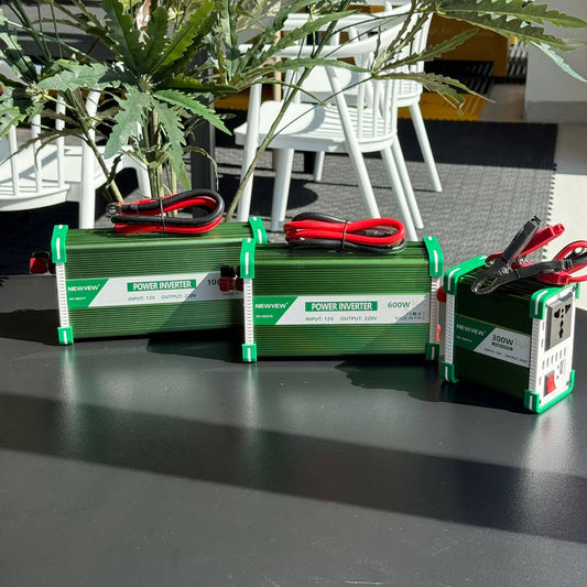 Portable Car Power Invertor 12V – 300W / 600W / 1000W