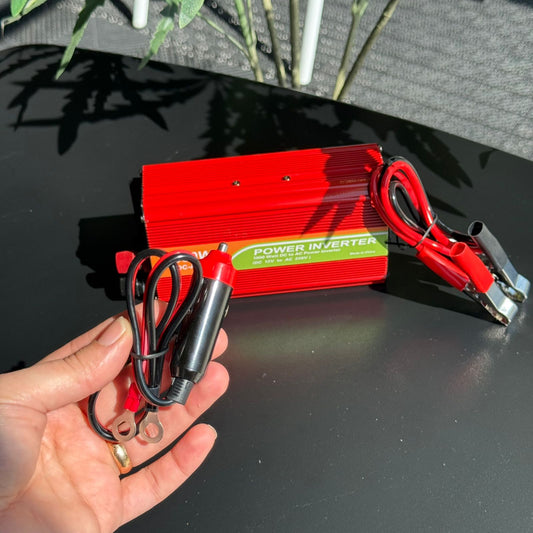 12V/24V DC to AC Power Inverter with 10A Battery Charger