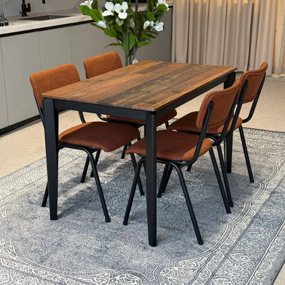 MARQUEE OLD STYLE Table & Diva Modern Chair – Luxury Dining Set