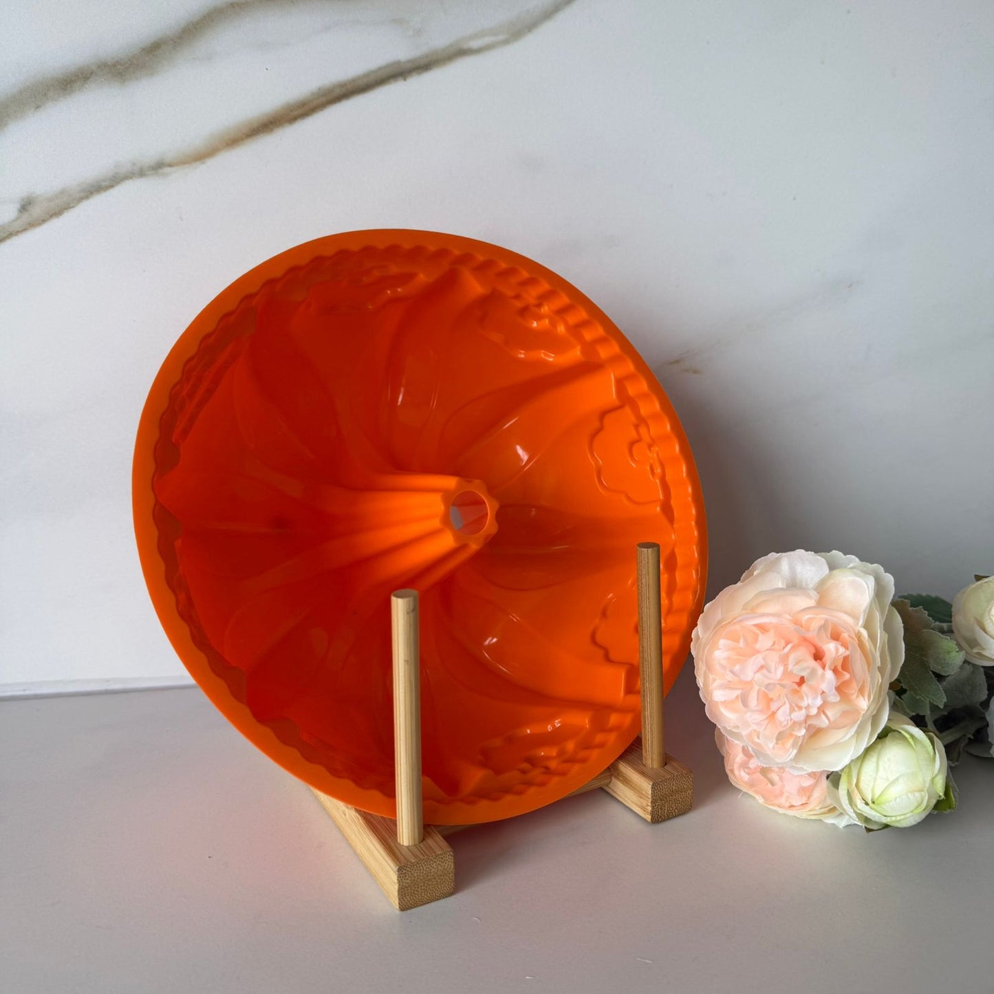 Silicone Baking Mold – Round Fluted Cake & Dessert Mold