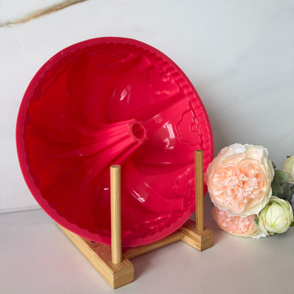 Silicone Baking Mold – Round Fluted Cake & Dessert Mold