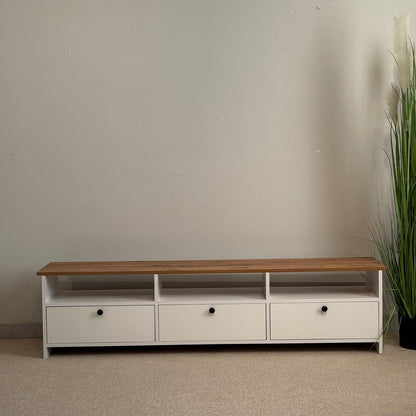 Minimalist Modern TV Table with Storage