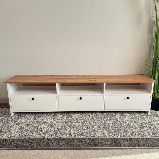 Minimalist Modern TV Table with Storage