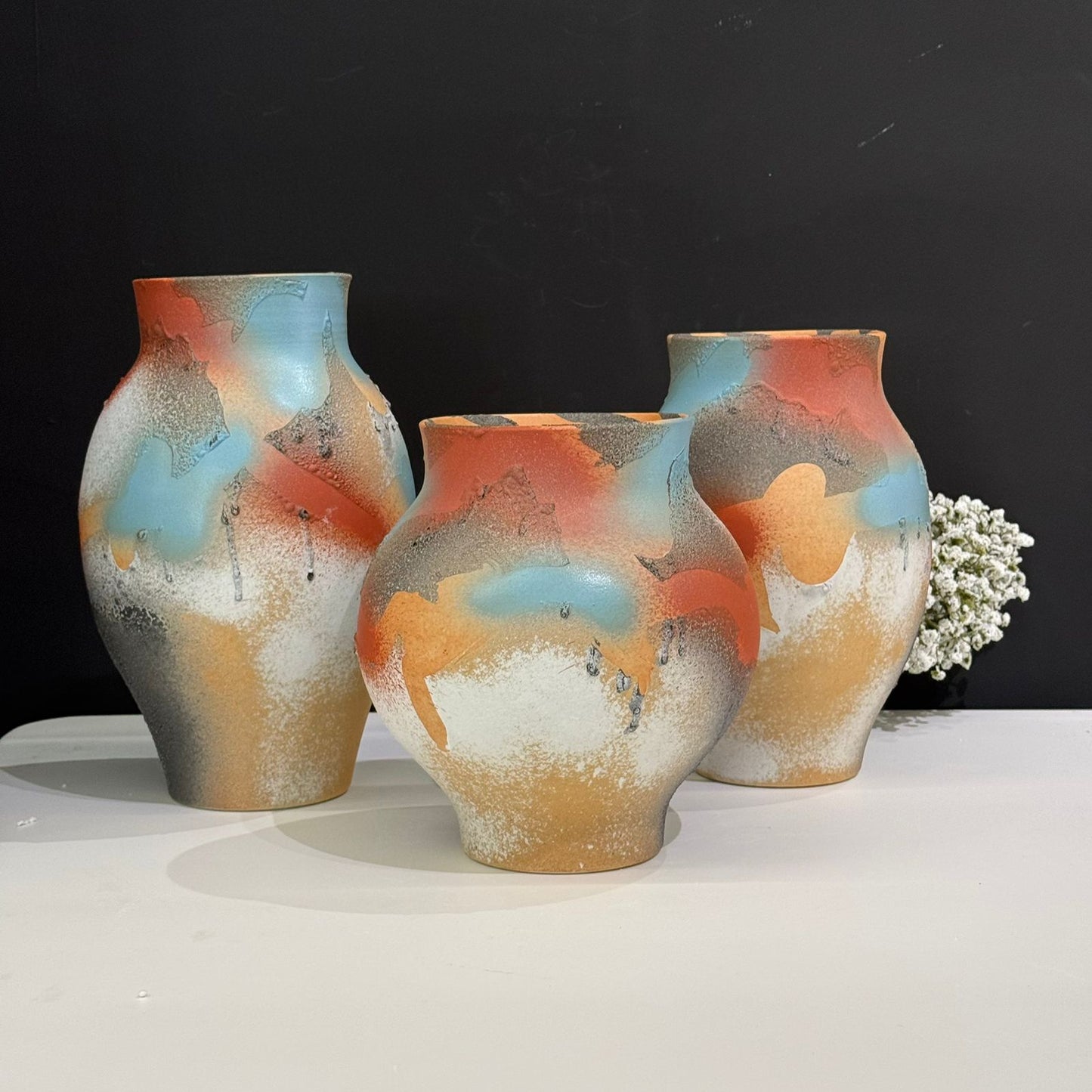 Modern Ceramic Decorative Vase Set
