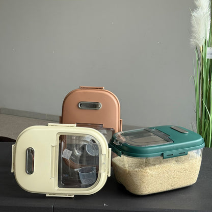 قاپێکی هەوادار بۆ هەڵگرتنی خواردن لەگەڵ پەیمانی پێوانە