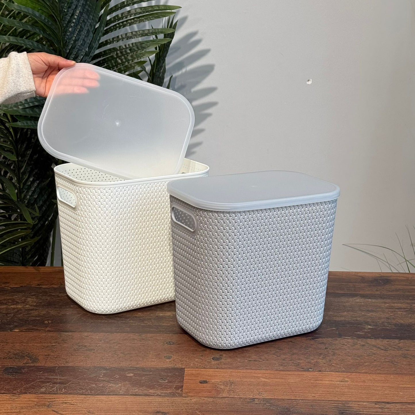Durable Multi-Purpose Storage Box with Cover