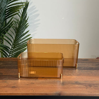2-Sizes Luxury Multi-Purpose Storage Organizer Box
