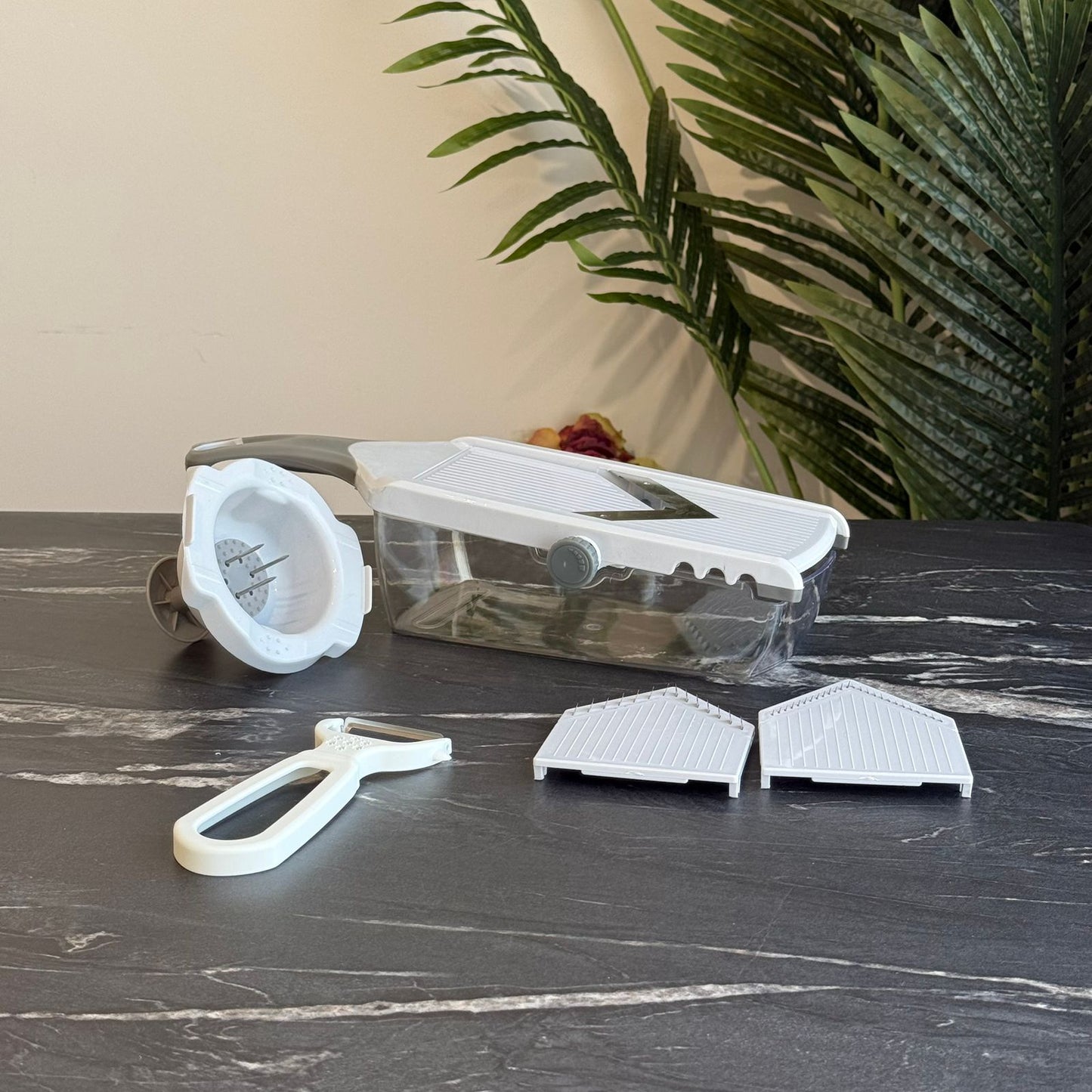 Multi-Functional Vegetable Slicer Set with Hand Guard