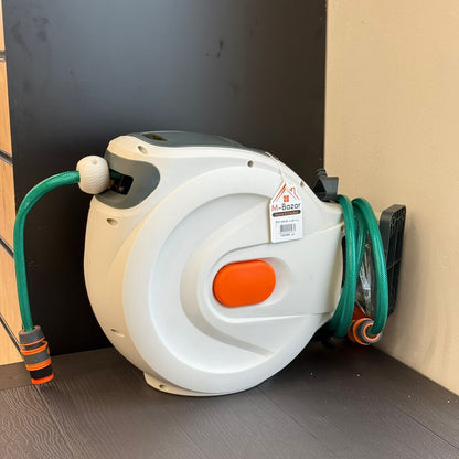 Garden Hose Reel With Automatic Retractable Hose (20m)