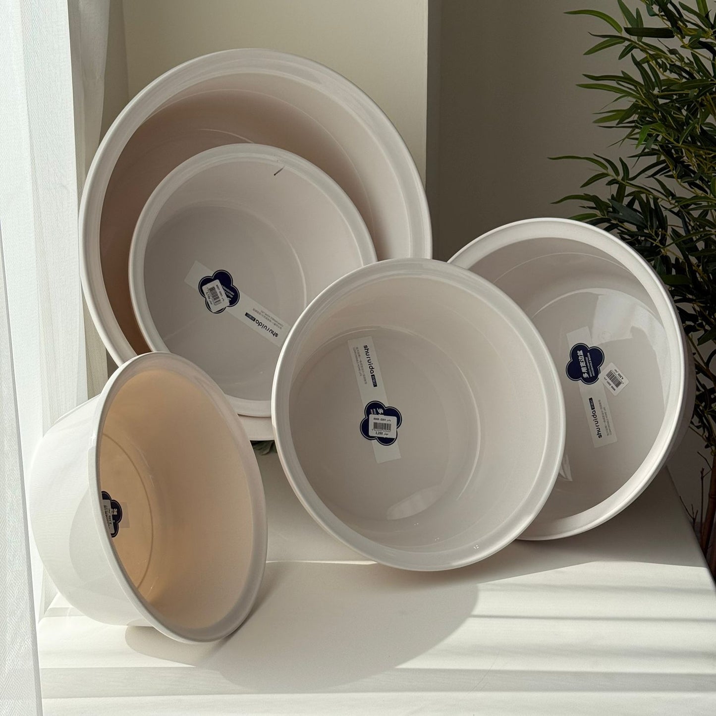Multi-Purpose Plastic Bowl Container – 5 Sizes
