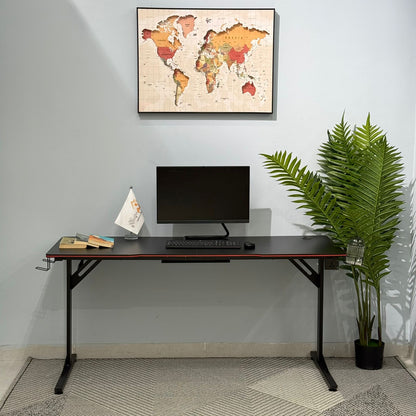 Modern Minimalist Workstation Desk