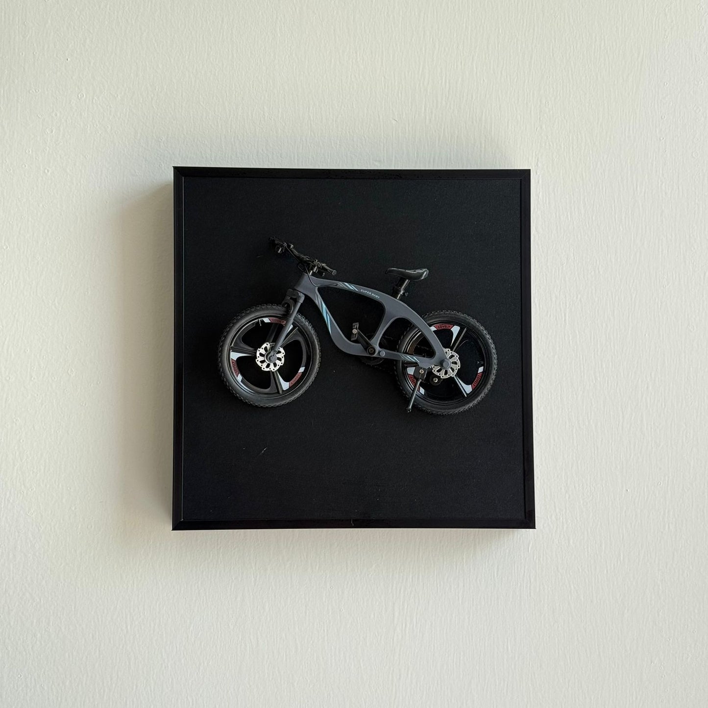 Creative 3D Bicycle Frame Wall Art