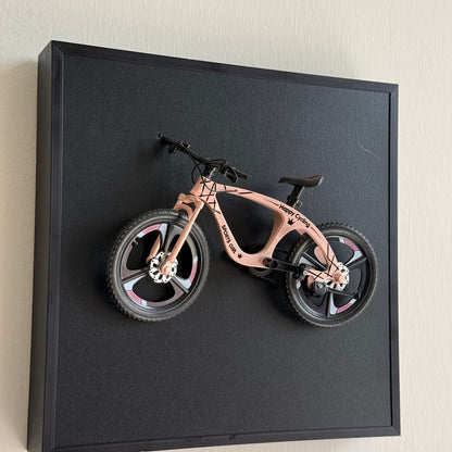 Creative 3D Bicycle Frame Wall Art