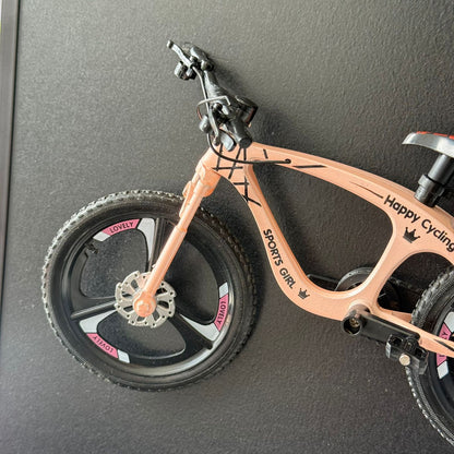 Creative 3D Bicycle Frame Wall Art