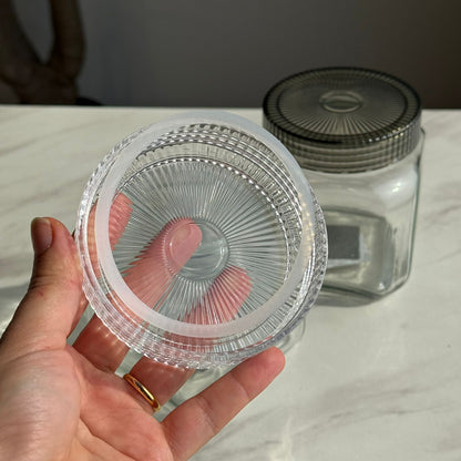 Multi-Purpose Glass Storage Jar