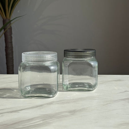 Multi-Purpose Glass Storage Jar