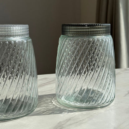 Multi-Purpose Glass Storage Jar