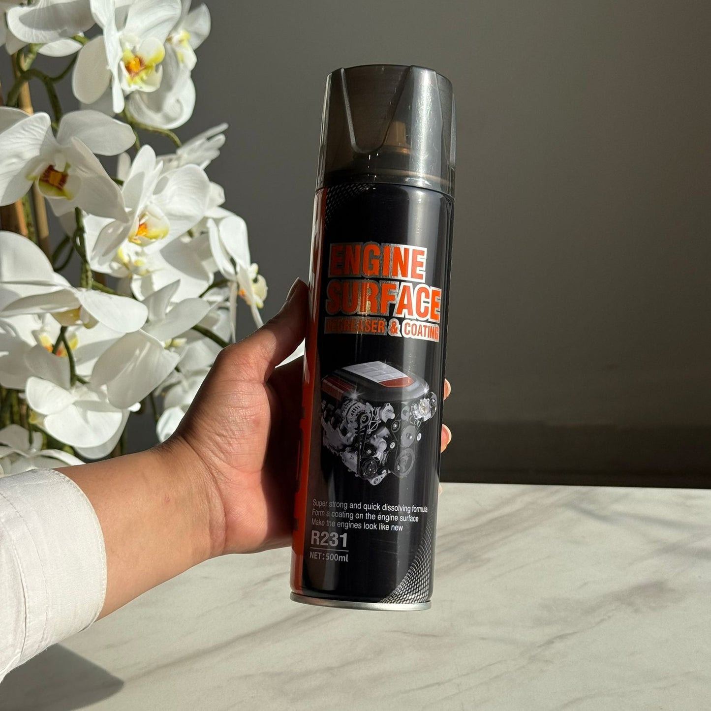 Engine Surface Cleaner & Coating Spray