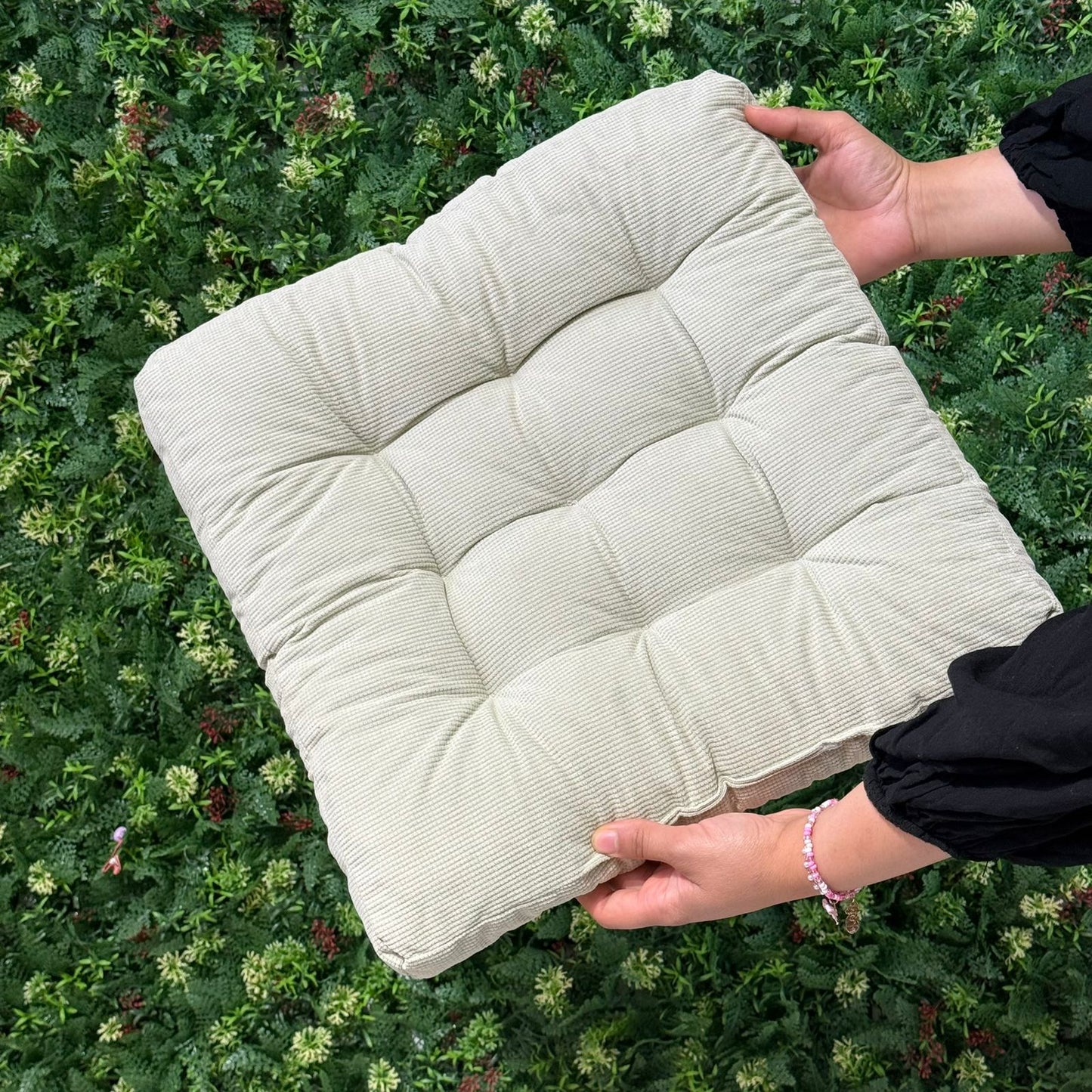 Modern Soft Corduroy Chair Cushion
