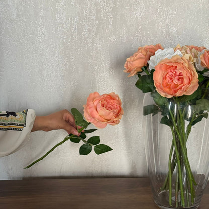 Artificial Rose Flower – Real Touch Decorative Flowers