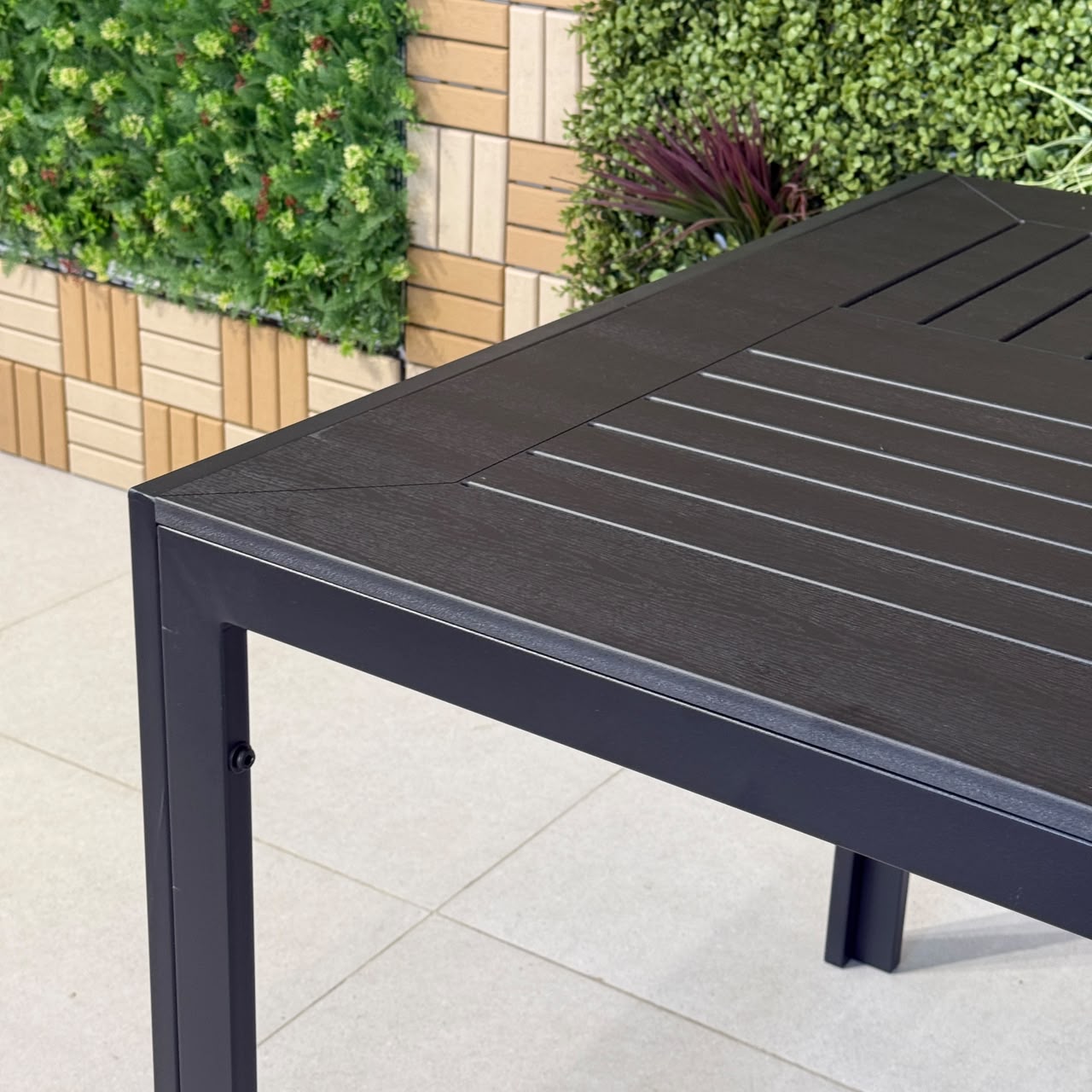 Modern Rectangular Outdoor Dining Table
