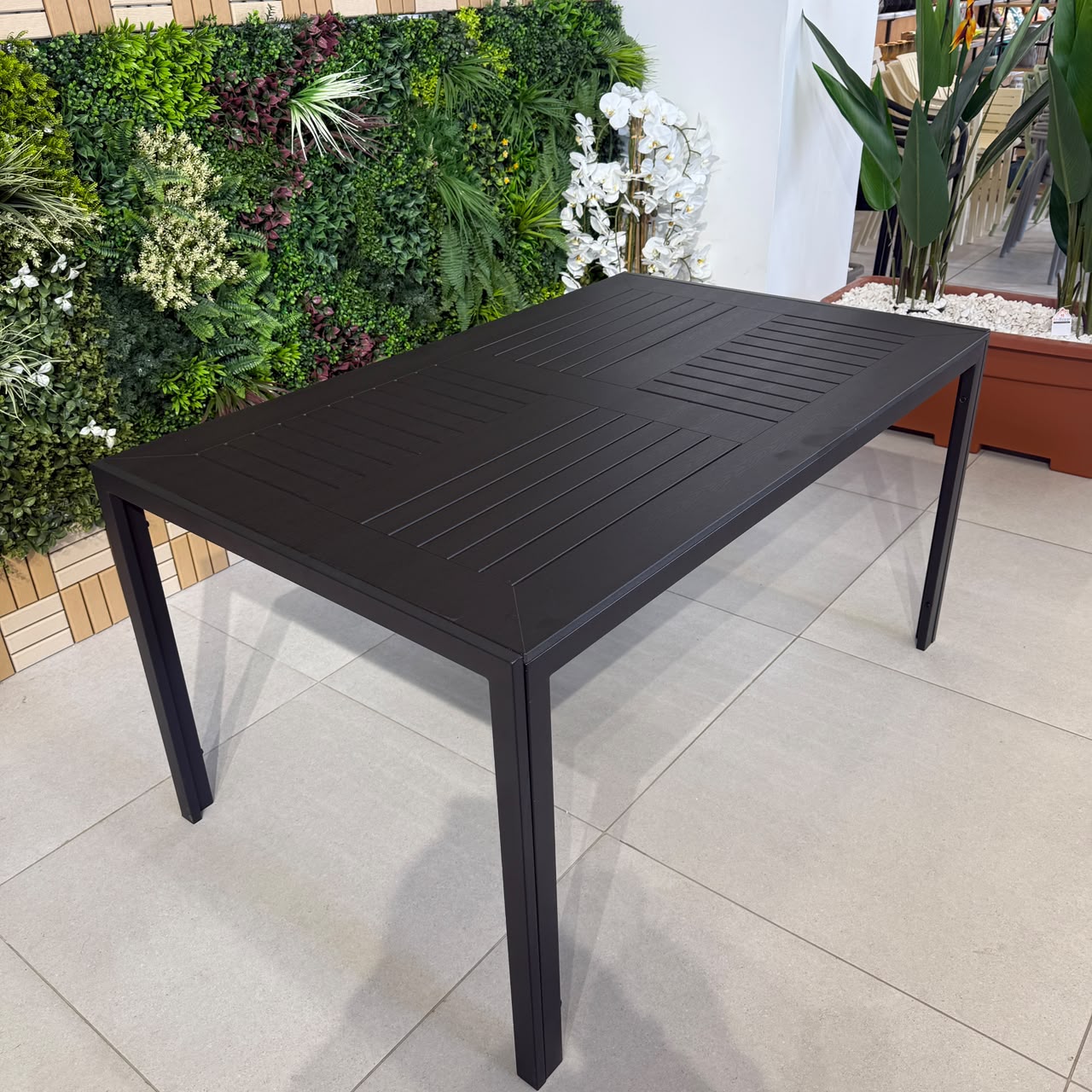 Modern Rectangular Outdoor Dining Table
