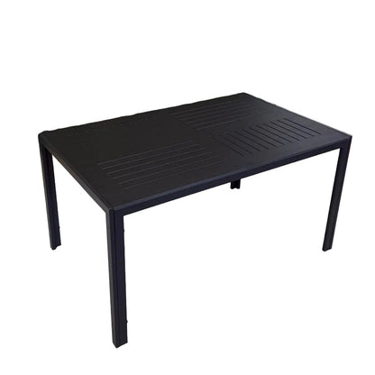 Modern Rectangular Outdoor Dining Table