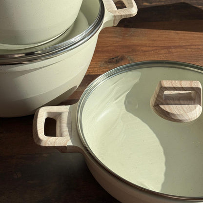 BORCINE Non-Stick Granite Cookware Set- 5PCS