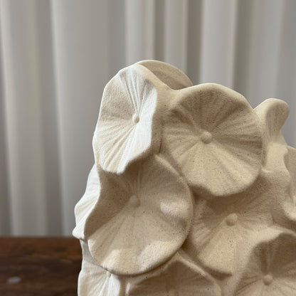 Floral Textured Decorative Vase