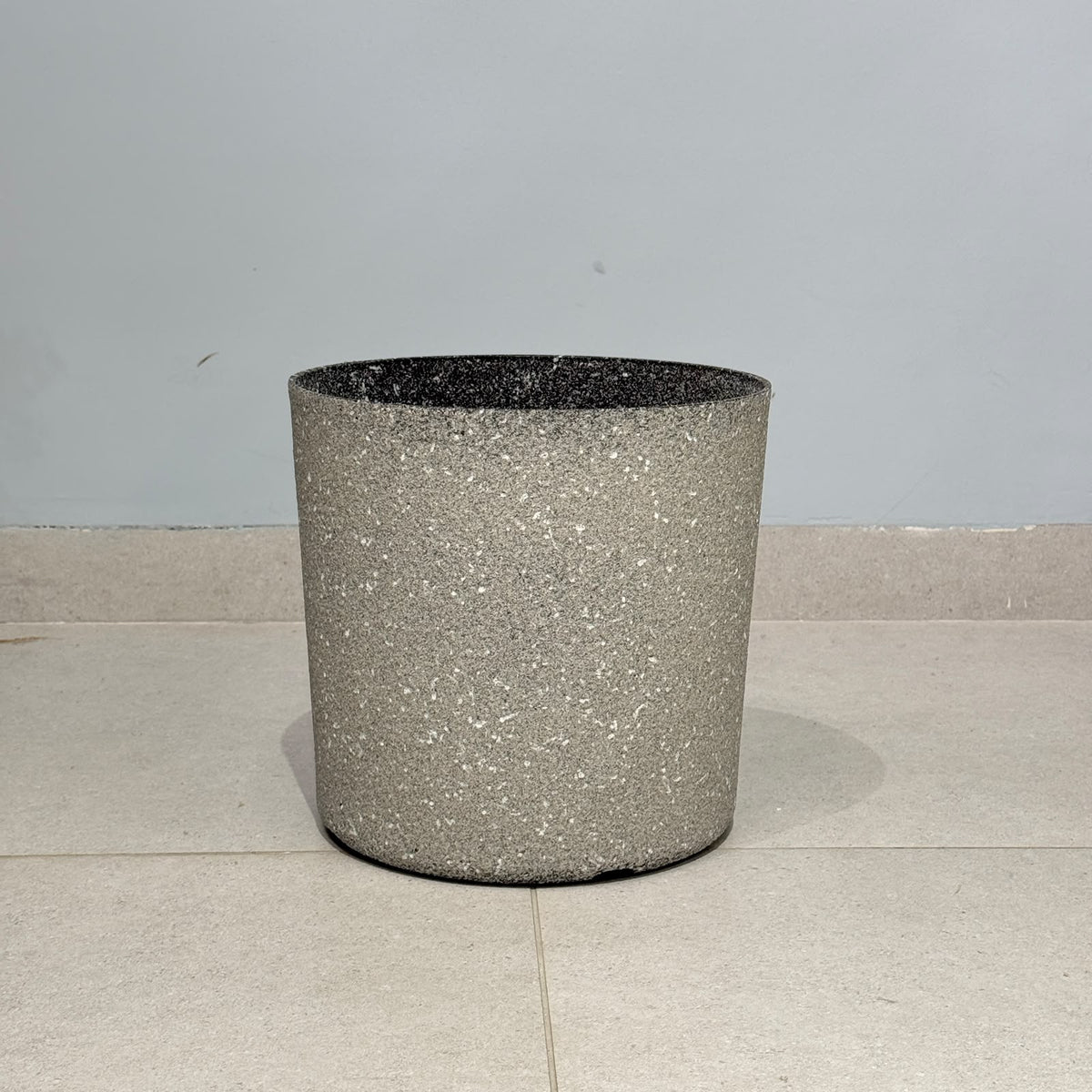Modern Circle Geometric Terrazzo-Effect Planters