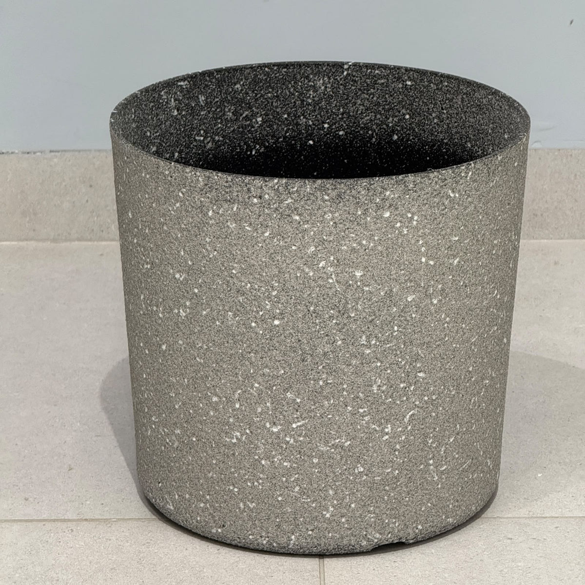 Modern Circle Geometric Terrazzo-Effect Planters