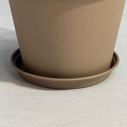 Classic Plastic Plant Pot with Saucer Tray