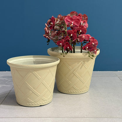 Modern Durable Plastic Planter Pot