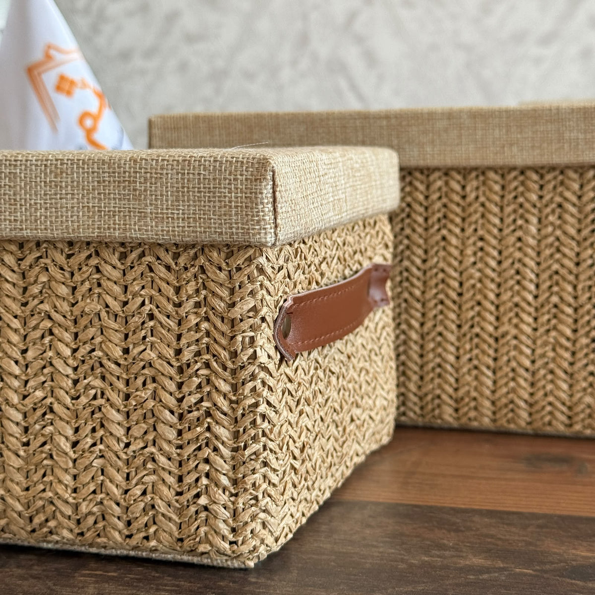 Woven Storage Box Set – 3 PCS