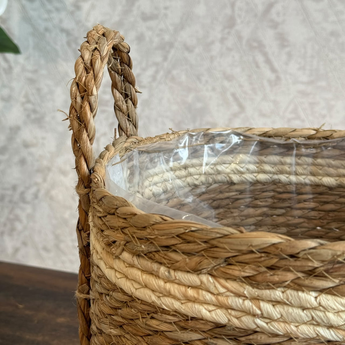 Handwoven Seagrass Storage Baskets Set