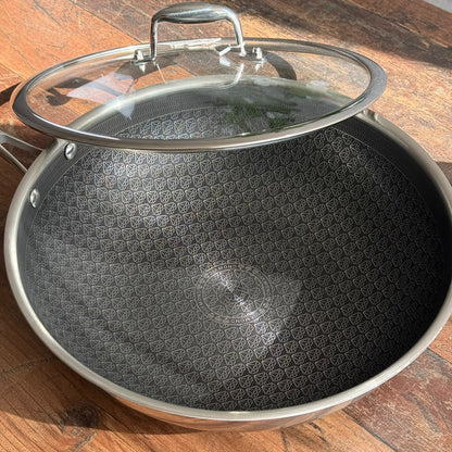 Premium Honeycomb Tri-Ply Stainless Steel Cookware Collection