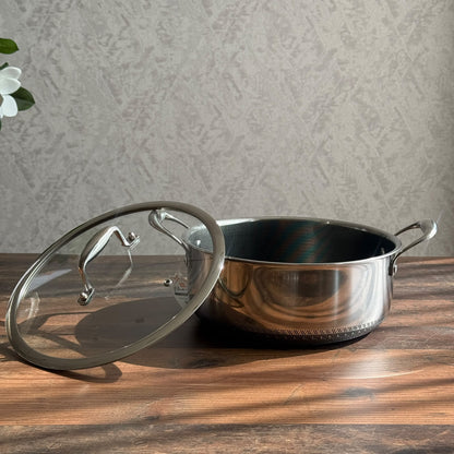 Premium Honeycomb Tri-Ply Stainless Steel Cookware Collection