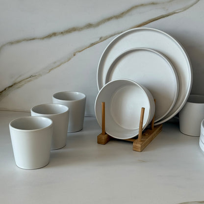 Modern Minimalist Ceramic Dinnerware Set - 16 PCS