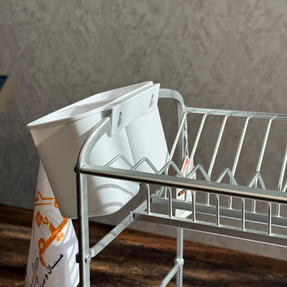 Double-Layer Countertop Kitchen Dish Storage Rack