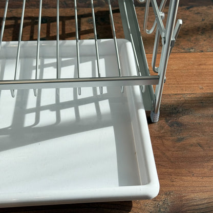 Double-Layer Countertop Kitchen Dish Storage Rack