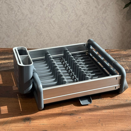 Sliding Extendable Countertop Dish Rack