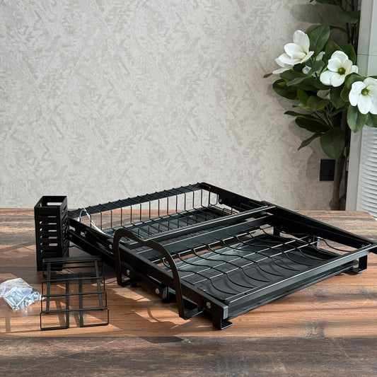 2-Tier Multifunctional Kitchen Dish Drying Rack