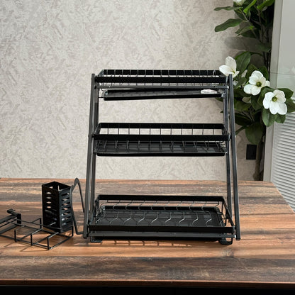 3-Tier Multifunctional Kitchen Dish Drying Rack