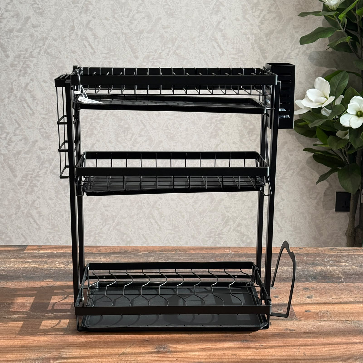 3-Tier Multifunctional Kitchen Dish Drying Rack