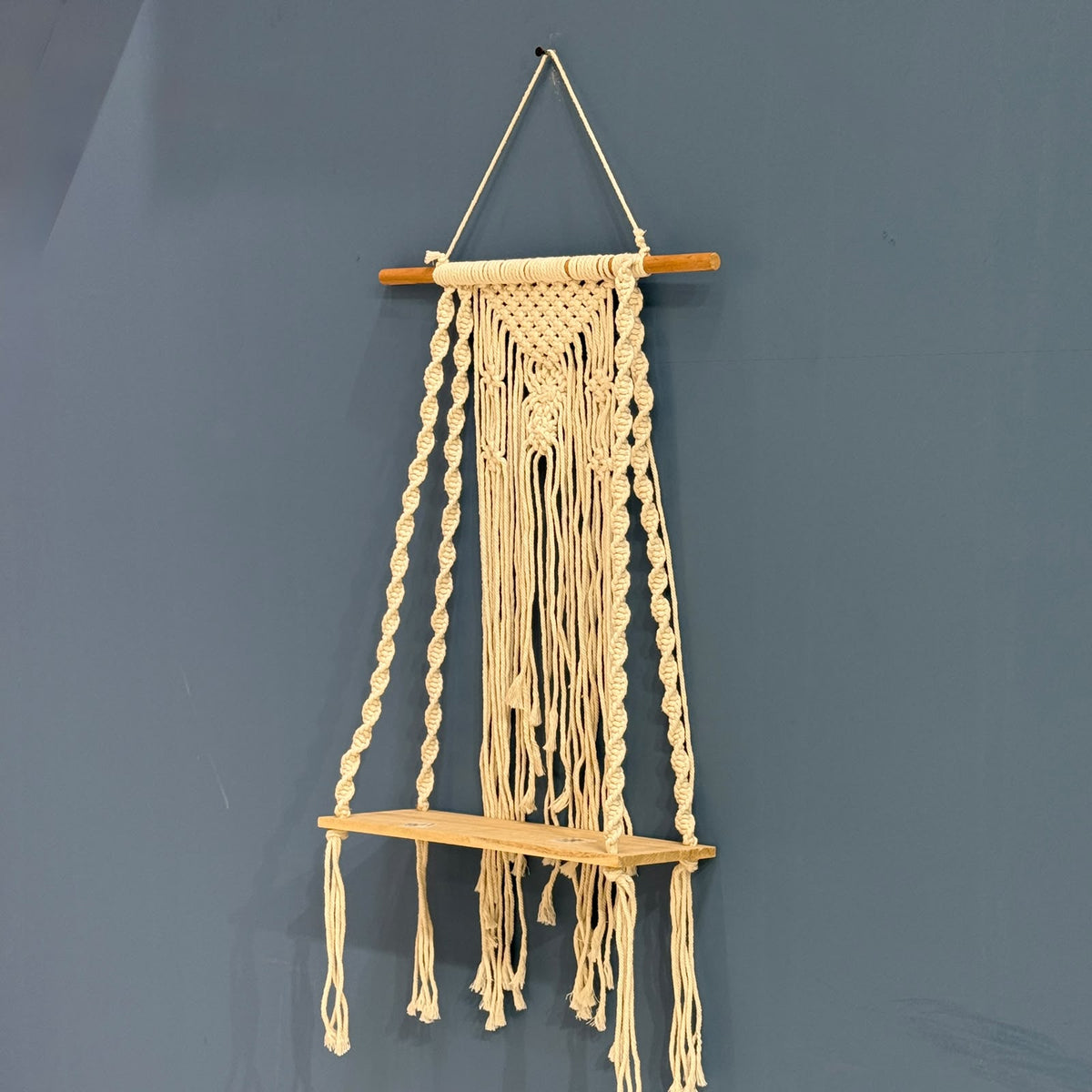 Macrame Wall Hanging Shelf