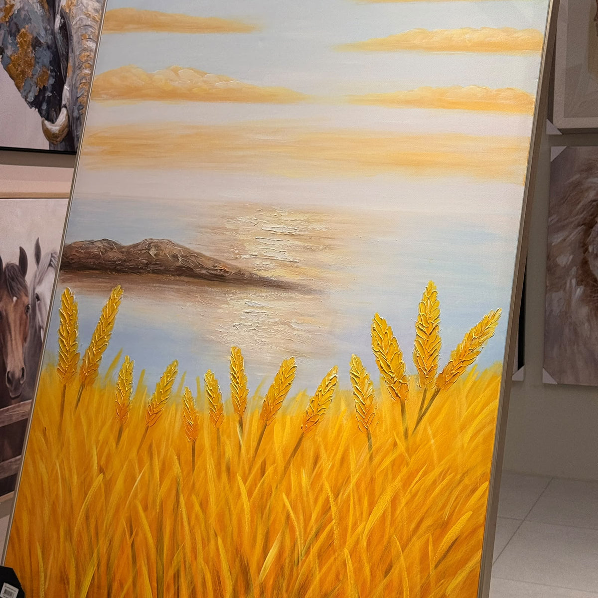لوحة فنية قماشية مؤطرة من Golden Harvest - 150x100