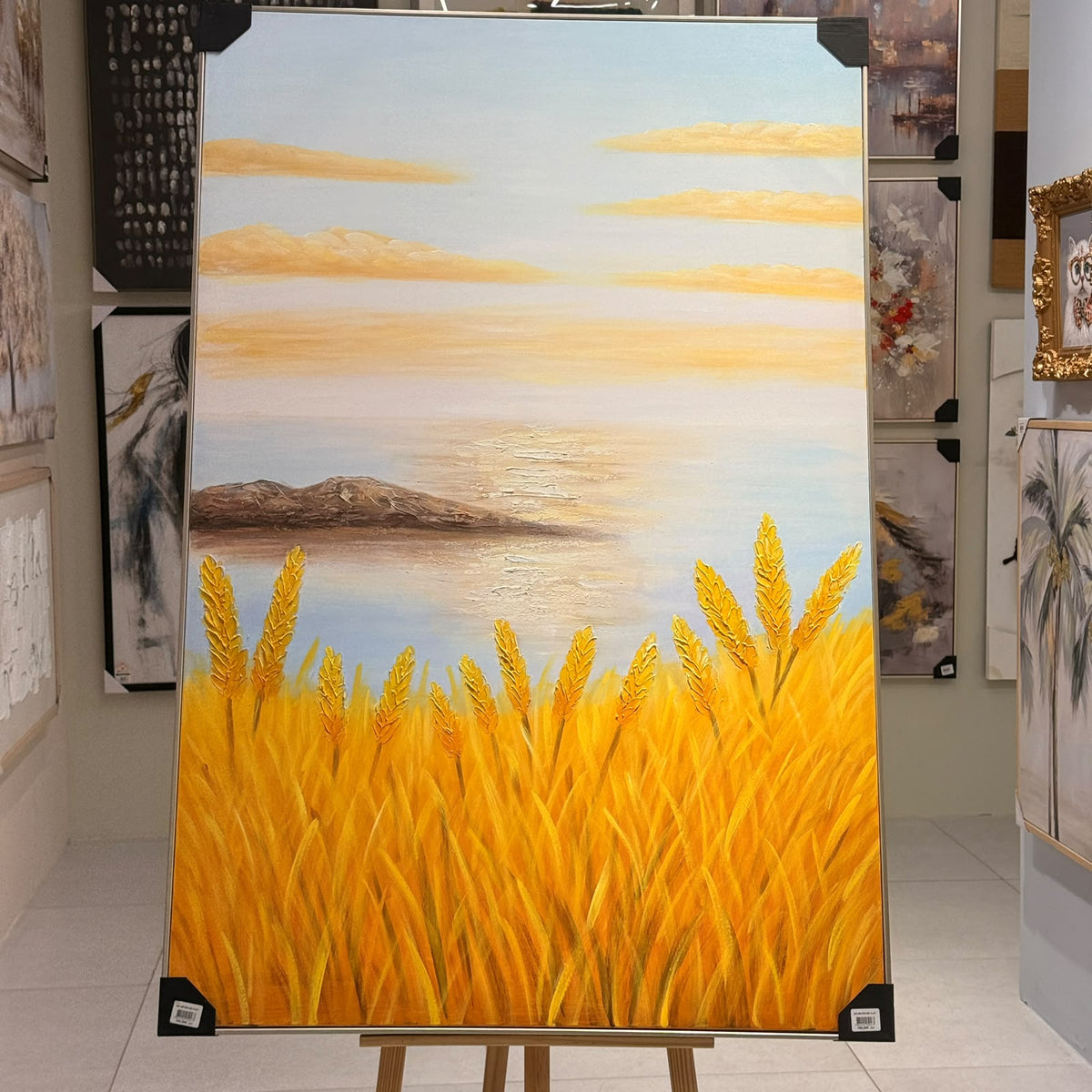 لوحة فنية قماشية مؤطرة من Golden Harvest - 150x100