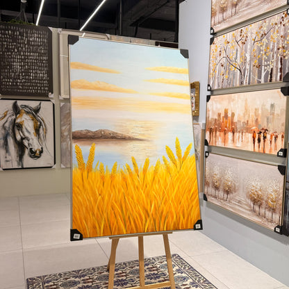 لوحة فنية قماشية مؤطرة من Golden Harvest - 150x100