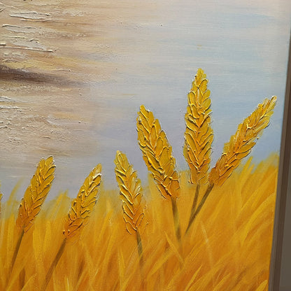 لوحة فنية قماشية مؤطرة من Golden Harvest - 150x100